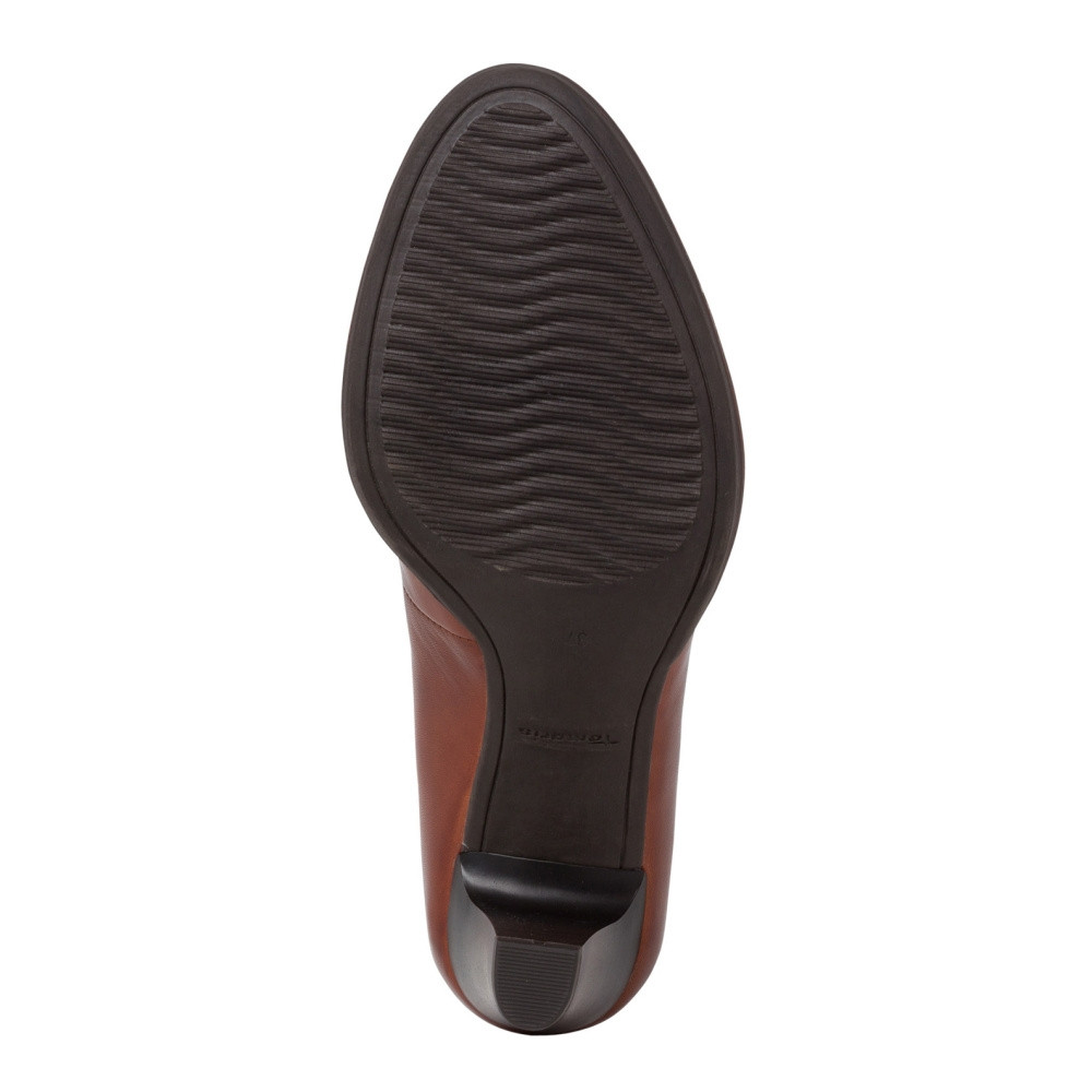 detail Dámské lodičky TAMARIS TAM-10100038-S1 hnědá