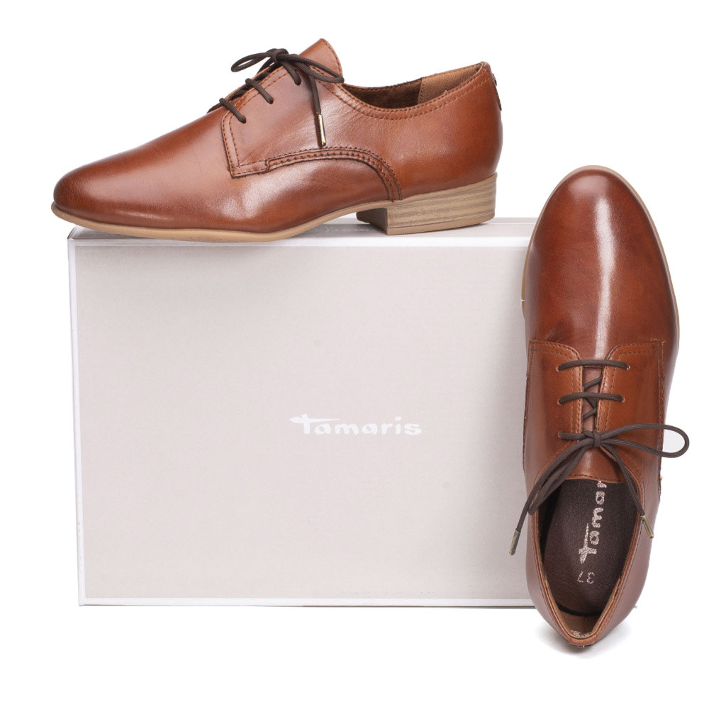 detail Dámské polobotky TAMARIS TAM-10100060-W0 hnědá