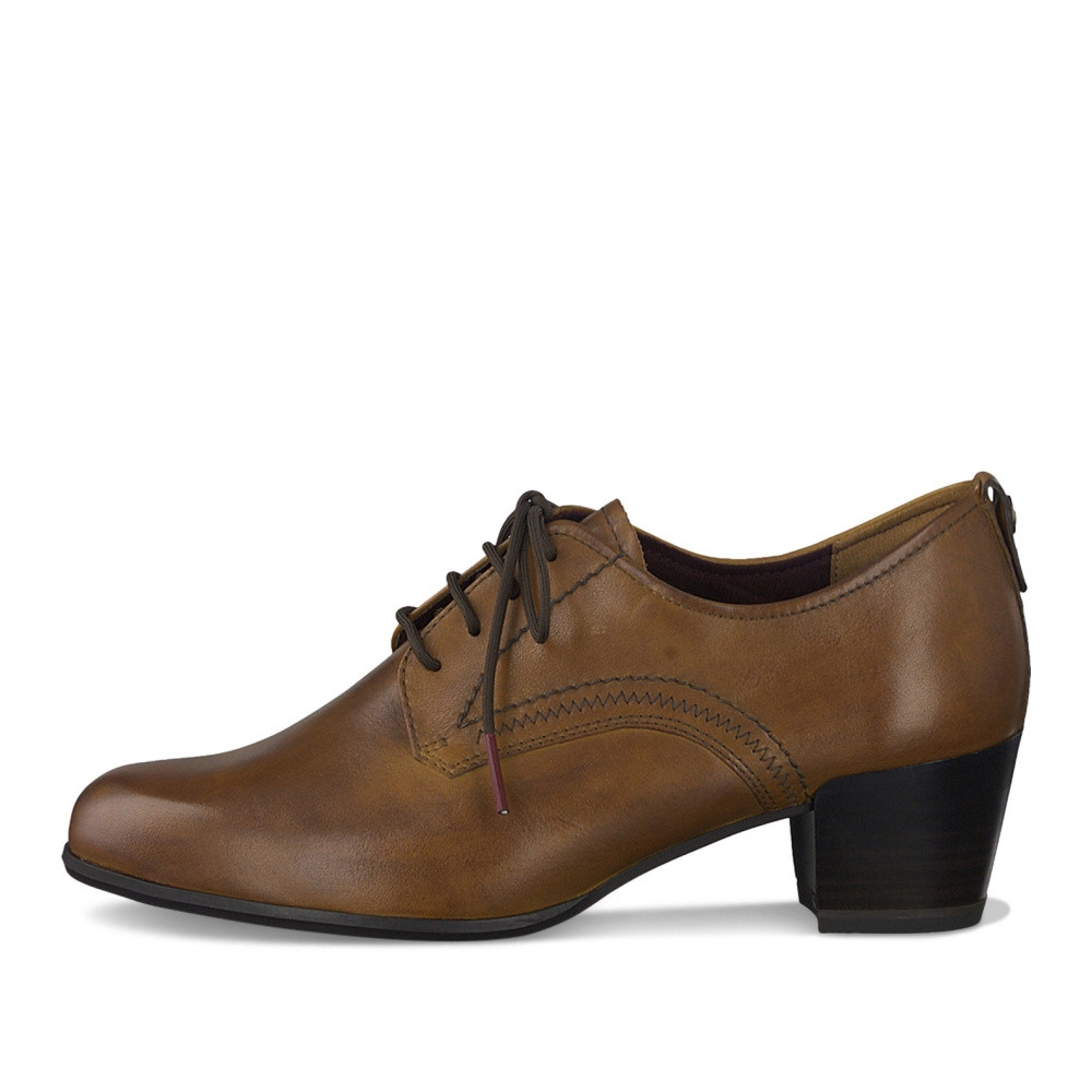 detail Dámské polobotky TAMARIS TAM-10100070-S1 hnědá