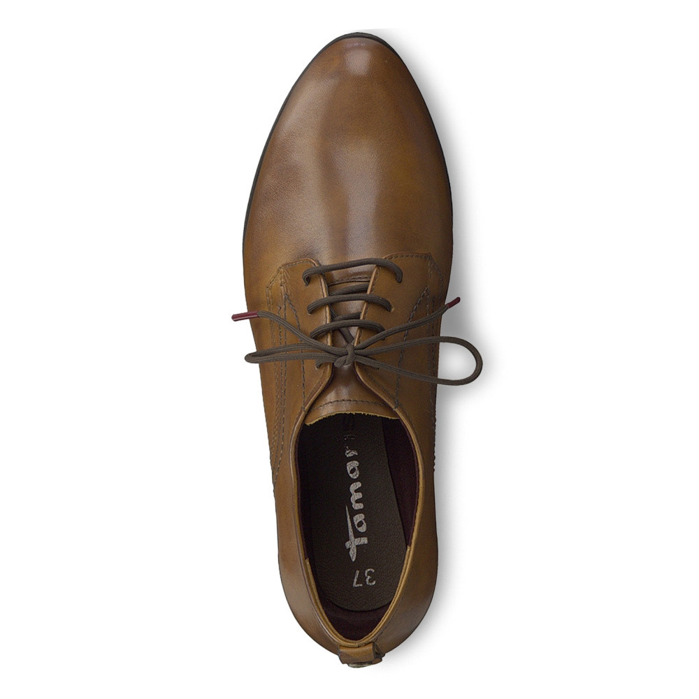 detail Dámské polobotky TAMARIS TAM-10100070-S1 hnědá