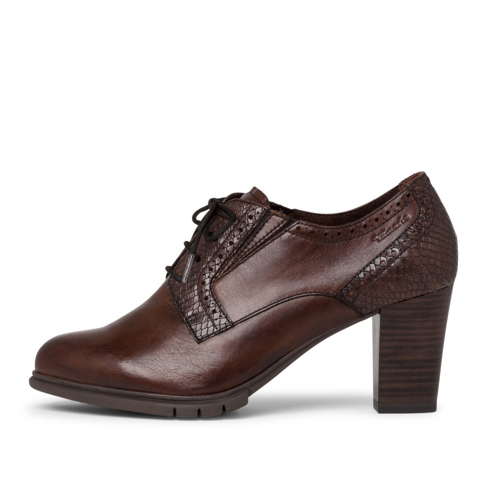 detail Dámské polobotky TAMARIS 23307-25-362 hnědá W0