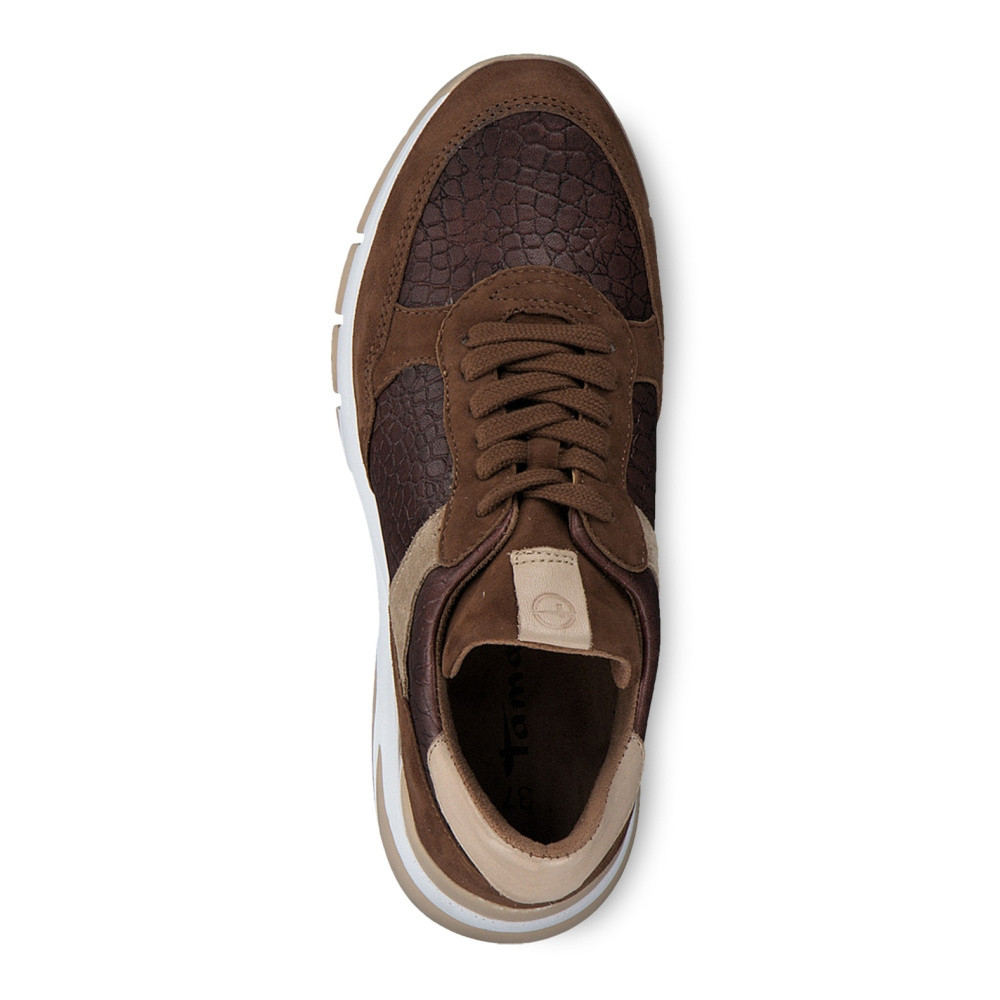 detail Dámské tenisky TAMARIS TAM-10100136-W0 hnědá