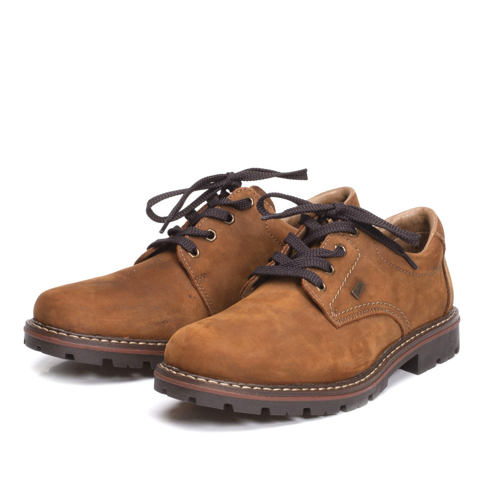 detail Pánské polobotky RIEKER 17710-26 hnědá W0