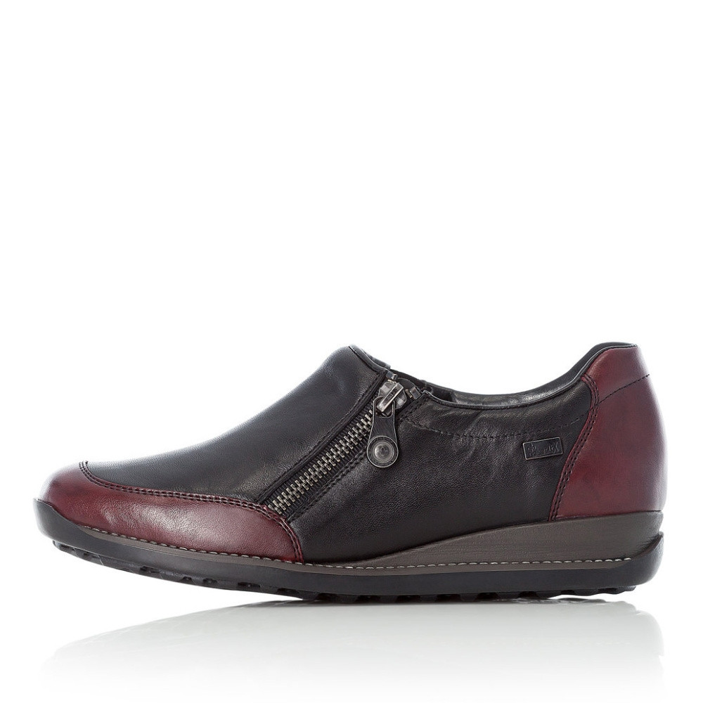 detail Dámské mokasíny RIEKER RIE-10100190-W0 černá