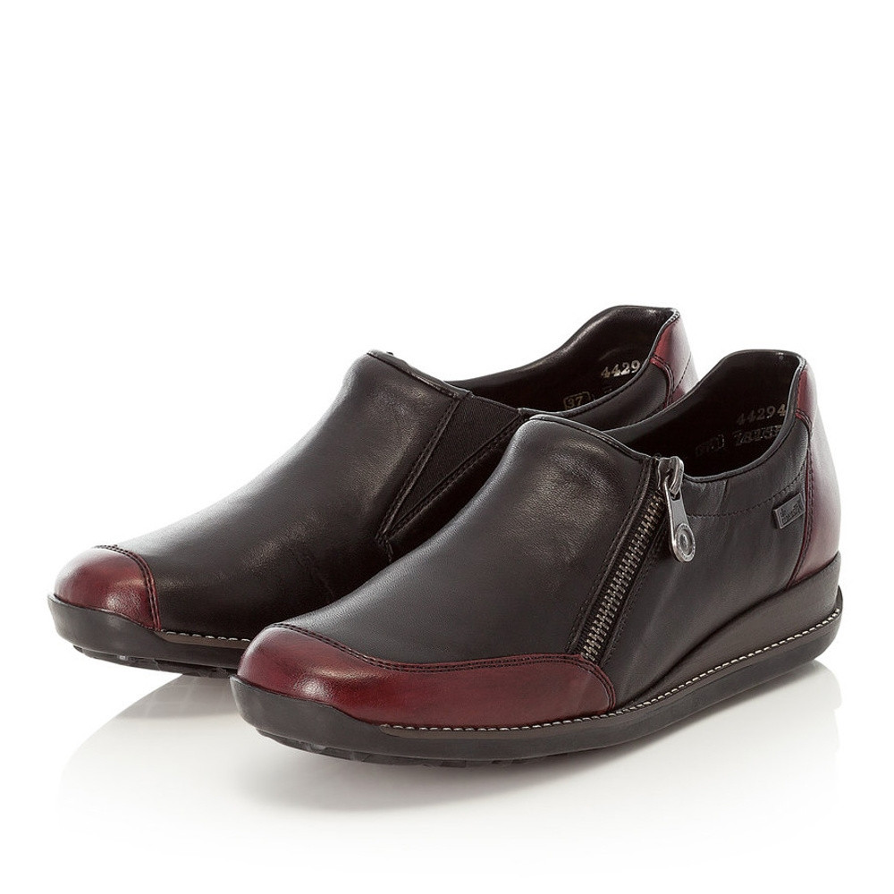 detail Dámské mokasíny RIEKER RIE-10100190-W0 černá