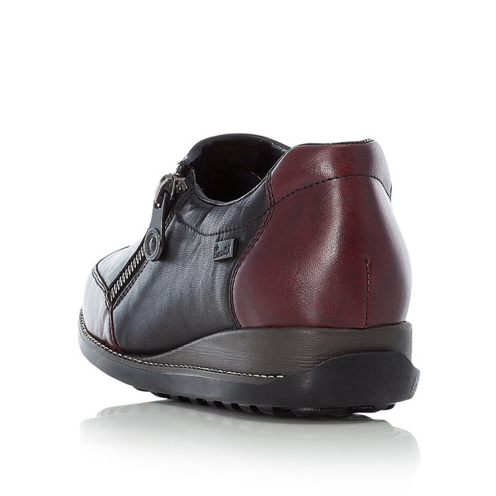 detail Dámské mokasíny RIEKER RIE-10100190-W0 černá