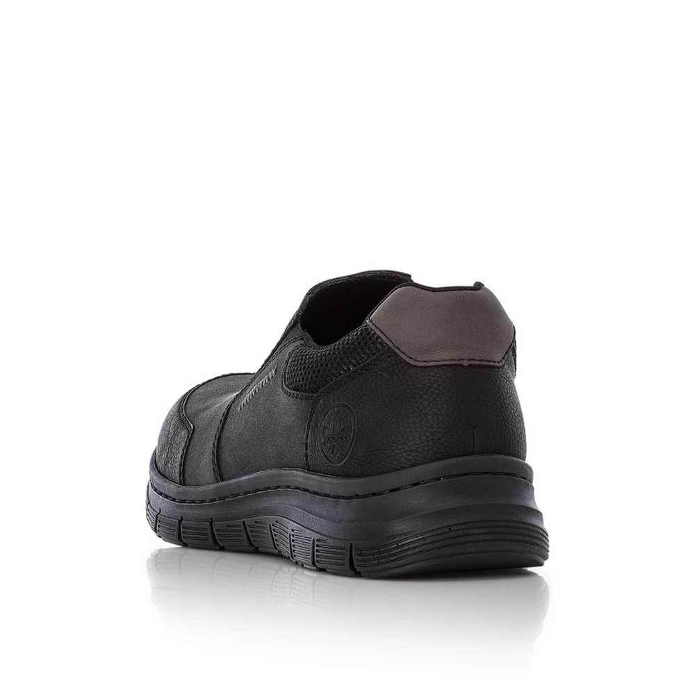 detail Pánské mokasíny RIEKER RIE-10100216-W1 černá