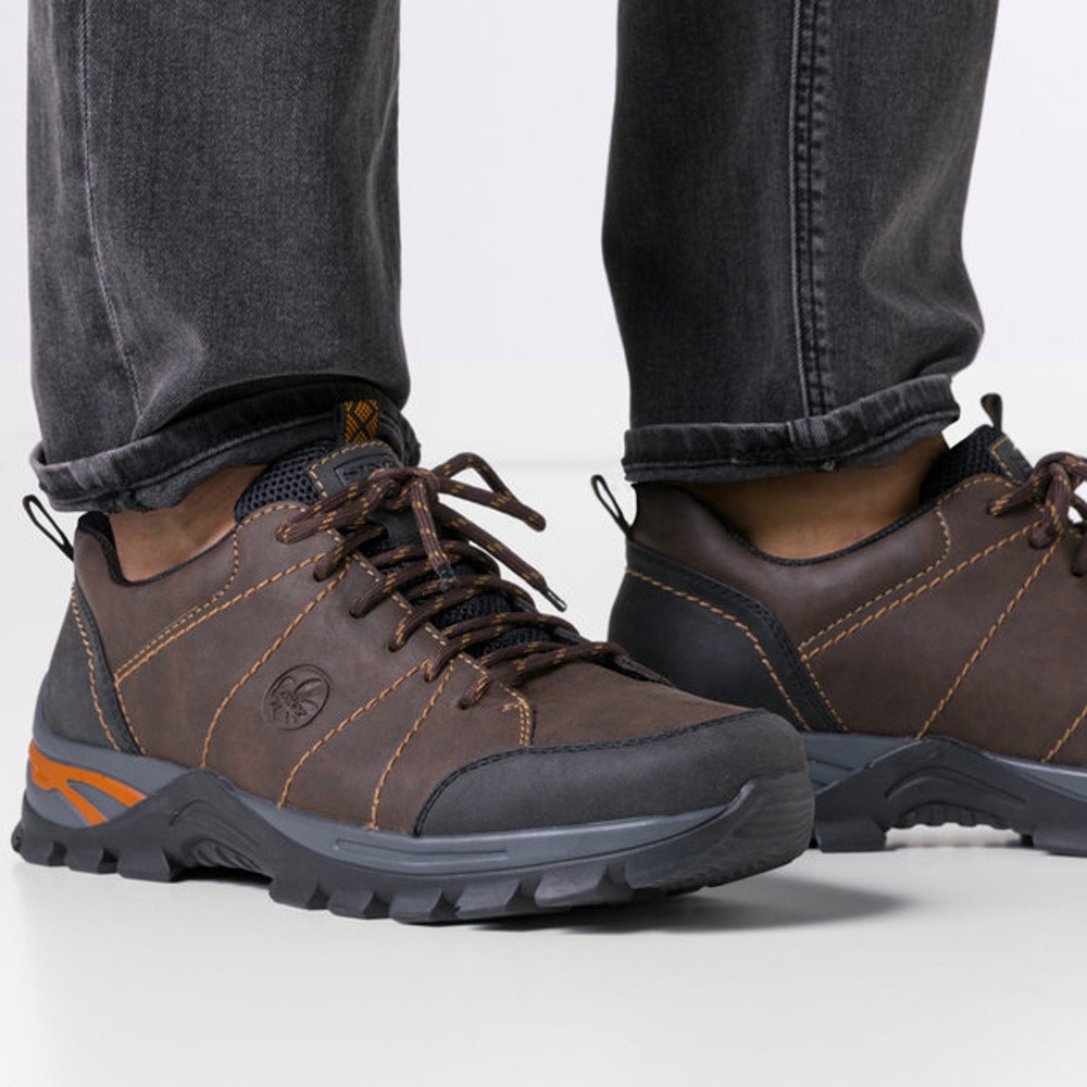 detail Pánské polobotky RIEKER B6820-02 hnědá W0
