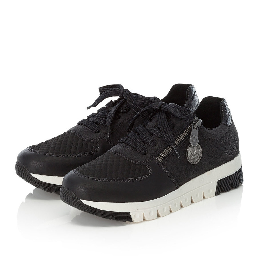 detail Dámské tenisky RIEKER RIE-10100273-W1 černá