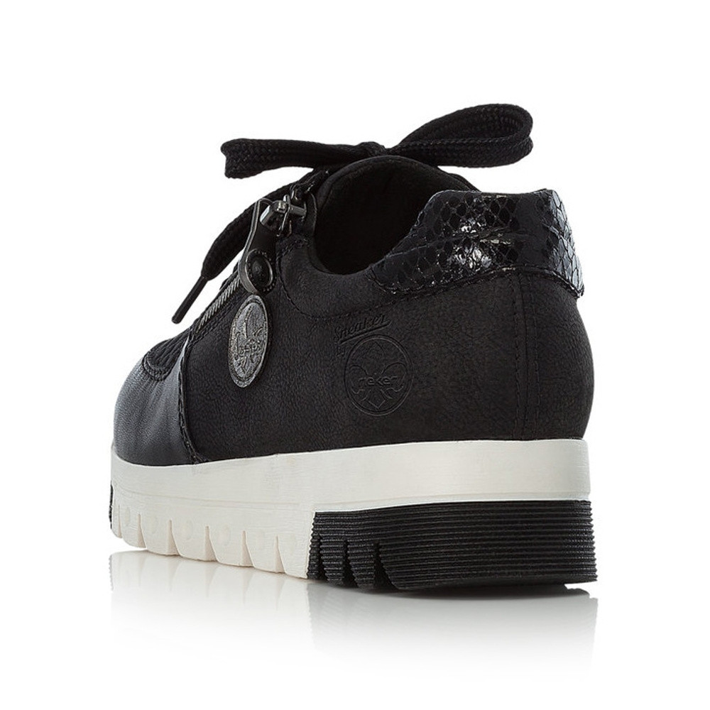 detail Dámské tenisky RIEKER RIE-10100273-W1 černá