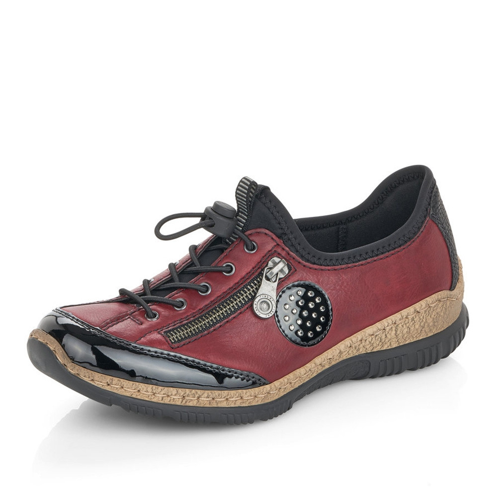 detail Dámské tenisky RIEKER RIE-10100286-W0 červená