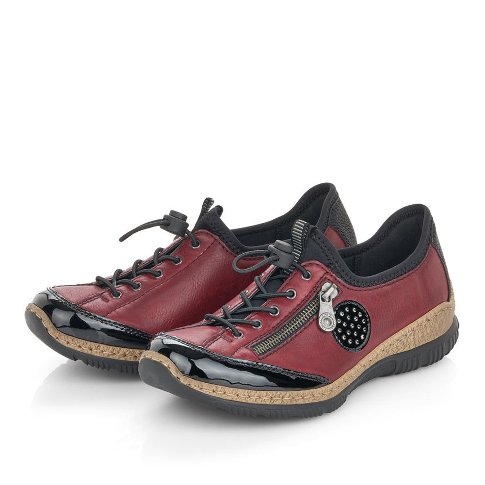 detail Dámské tenisky RIEKER RIE-10100286-W0 červená