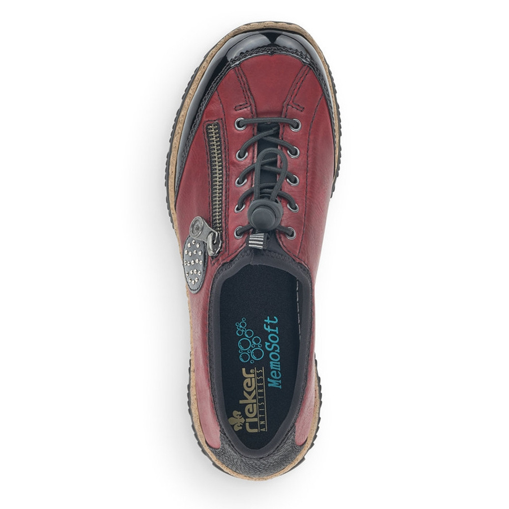 detail Dámské tenisky RIEKER RIE-10100286-W0 červená