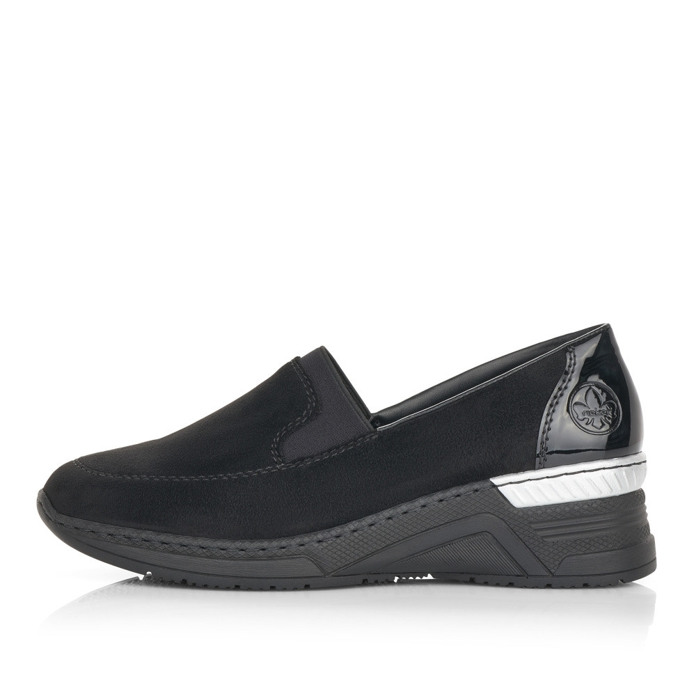 detail Dámské mokasíny RIEKER RIE-10100294-W0 černá