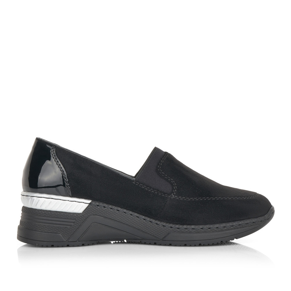 detail Dámské mokasíny RIEKER RIE-10100294-W0 černá