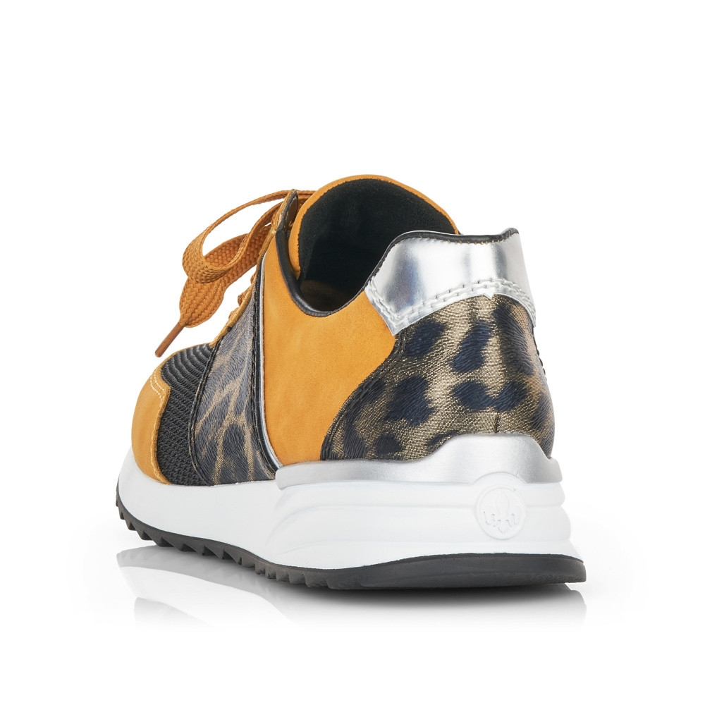 detail Dámské tenisky RIEKER N8014-68 žlutá W0