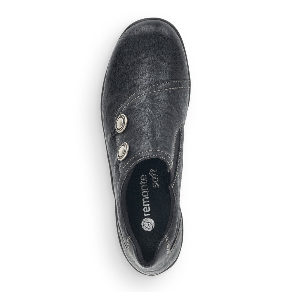 detail Dámské polobotky REMONTE RIE-10100327-W1 černá