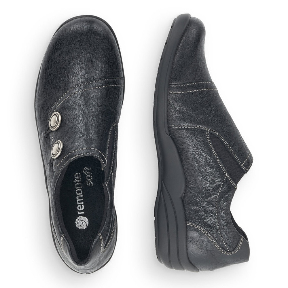 detail Dámské polobotky REMONTE RIE-10100327-W1 černá