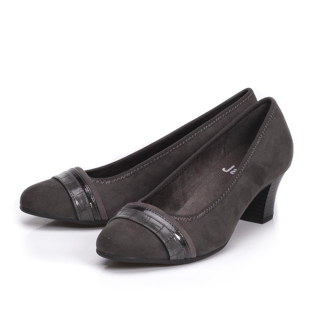 detail Dámské lodičky JANA JAN-10100336-W0 šedá