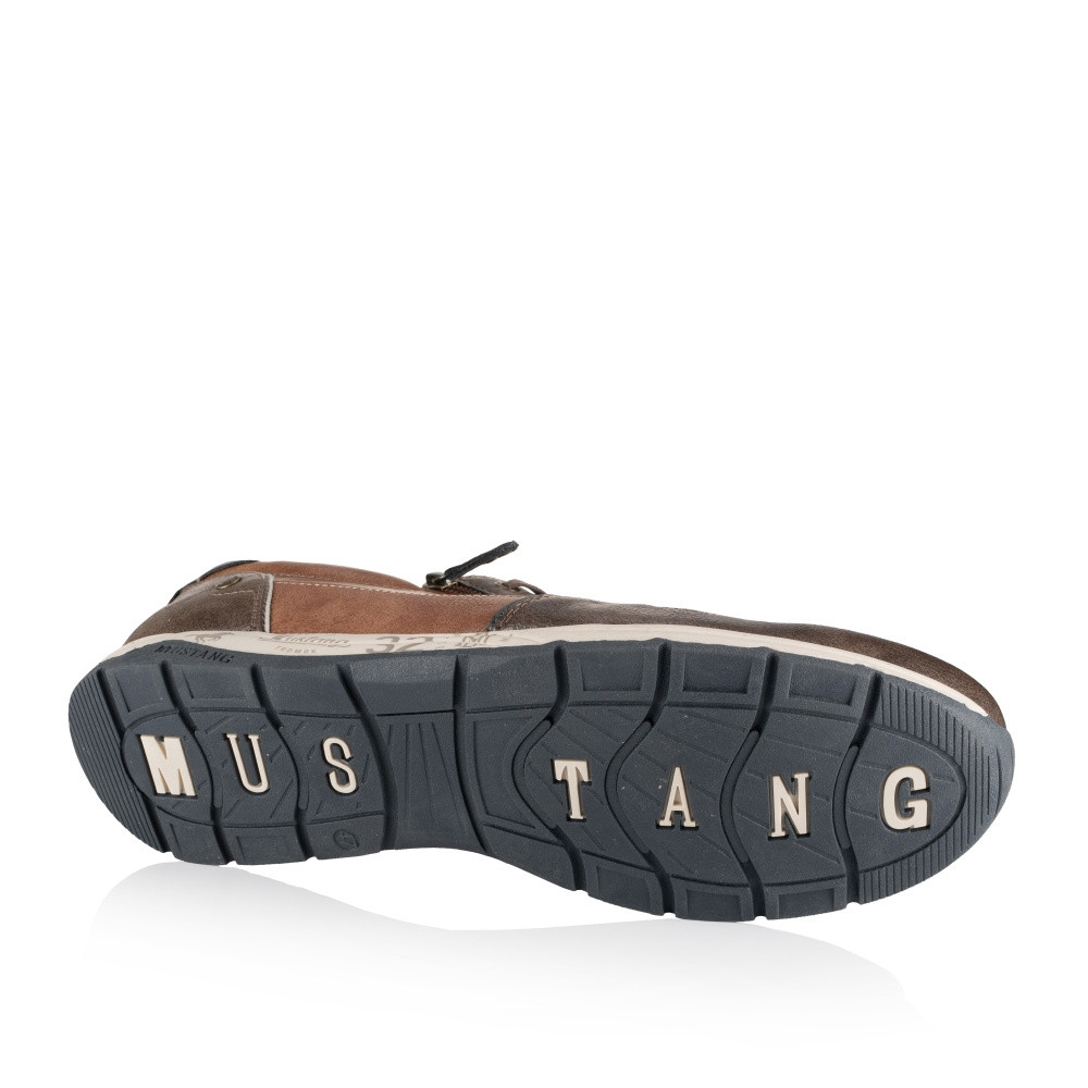 detail Pánské polobotky MUSTANG 4106306-301 hnědá W4