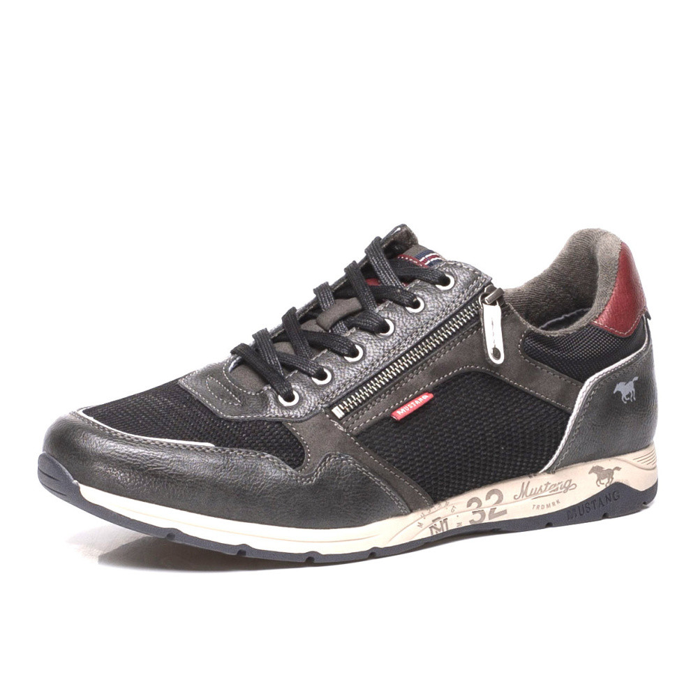 detail Pánské polobotky MUSTANG 4106316-259 šedá W0
