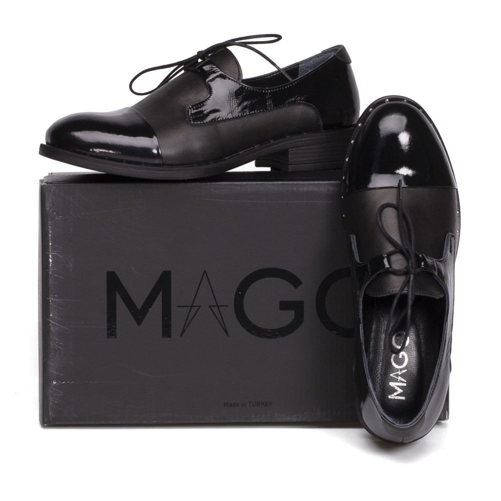 detail Dámské polobotky IBERIUS 084-851-521.1 černá W0