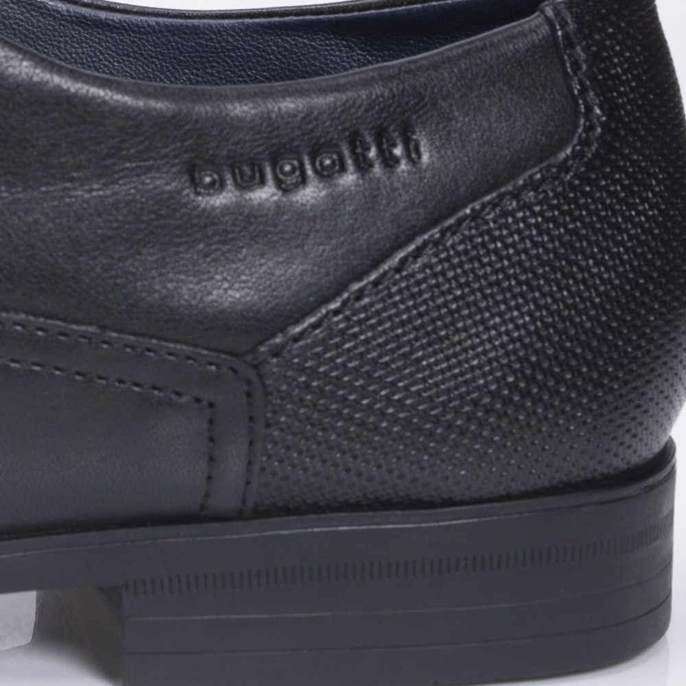 detail Pánské polobotky BUGATTI 44608-1000 černá W0