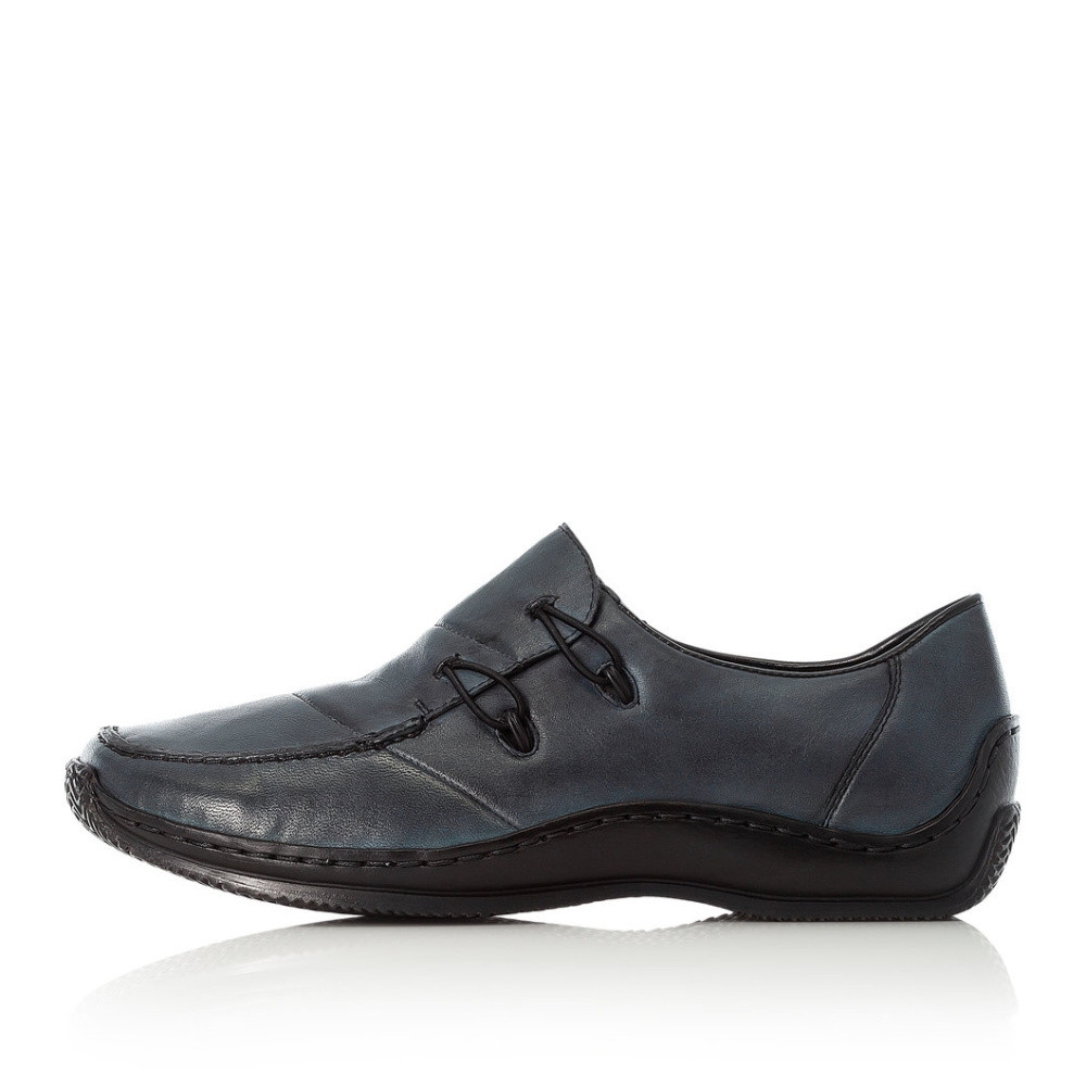 detail Dámské mokasíny RIEKER L1762-14 modrá W0