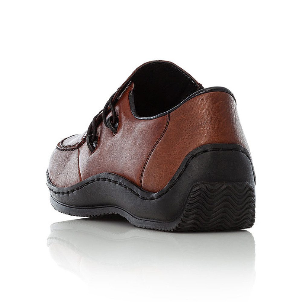 detail Dámské mokasíny RIEKER L1762-24 hnědá W0