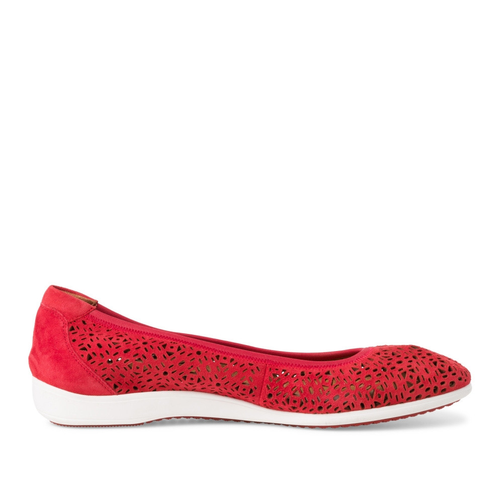 detail Dámské baleríny TAMARIS TAM-10100392-S1 červená