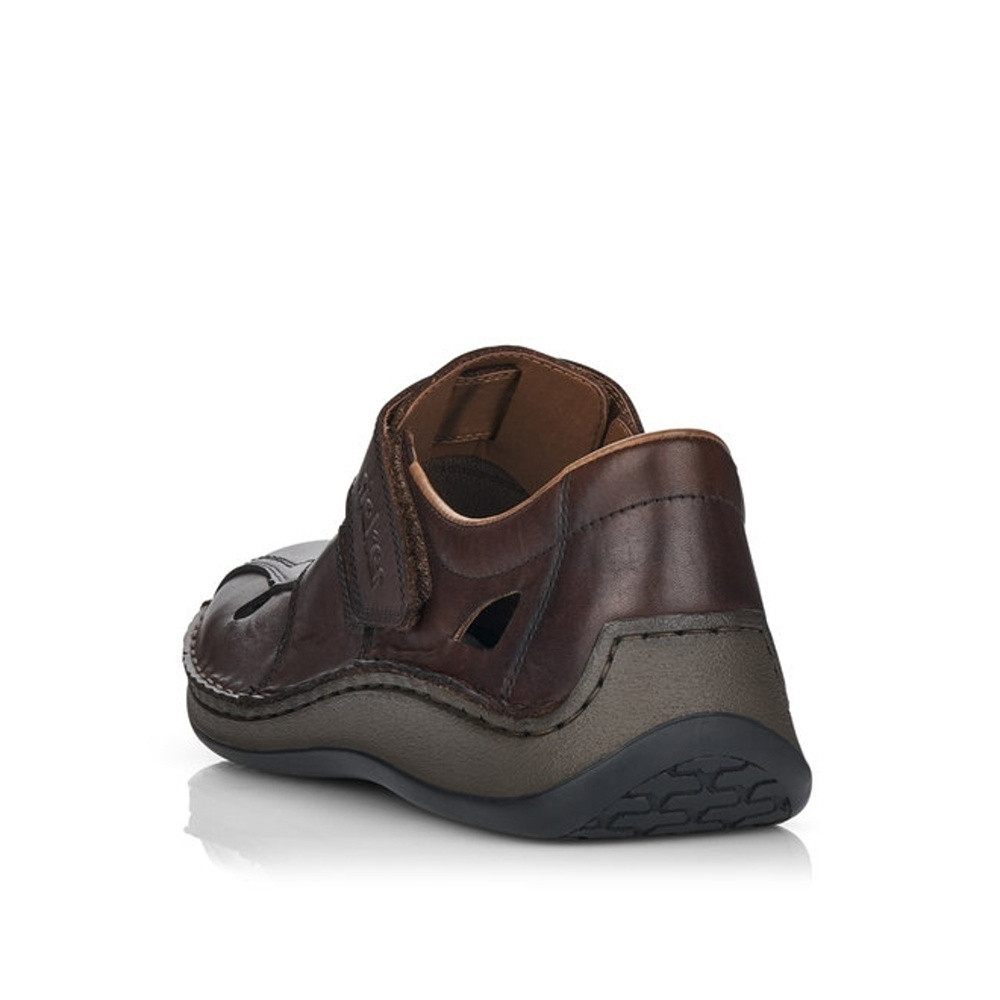 detail Pánské polobotky RIEKER RIE-10100411-S2 hnědá