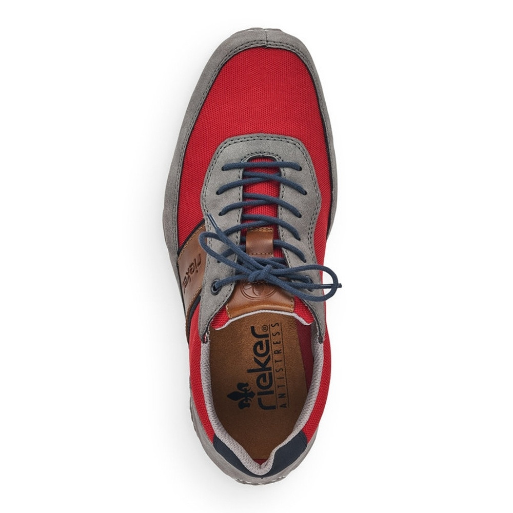 detail Pánské polobotky RIEKER RIE-10100414-S1 červená