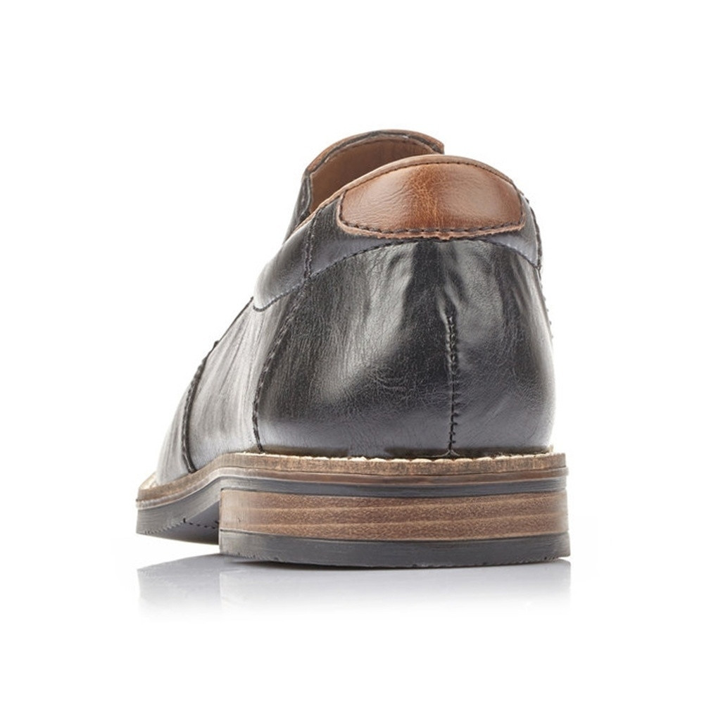 detail Pánské mokasíny RIEKER 13562-00 černá S1