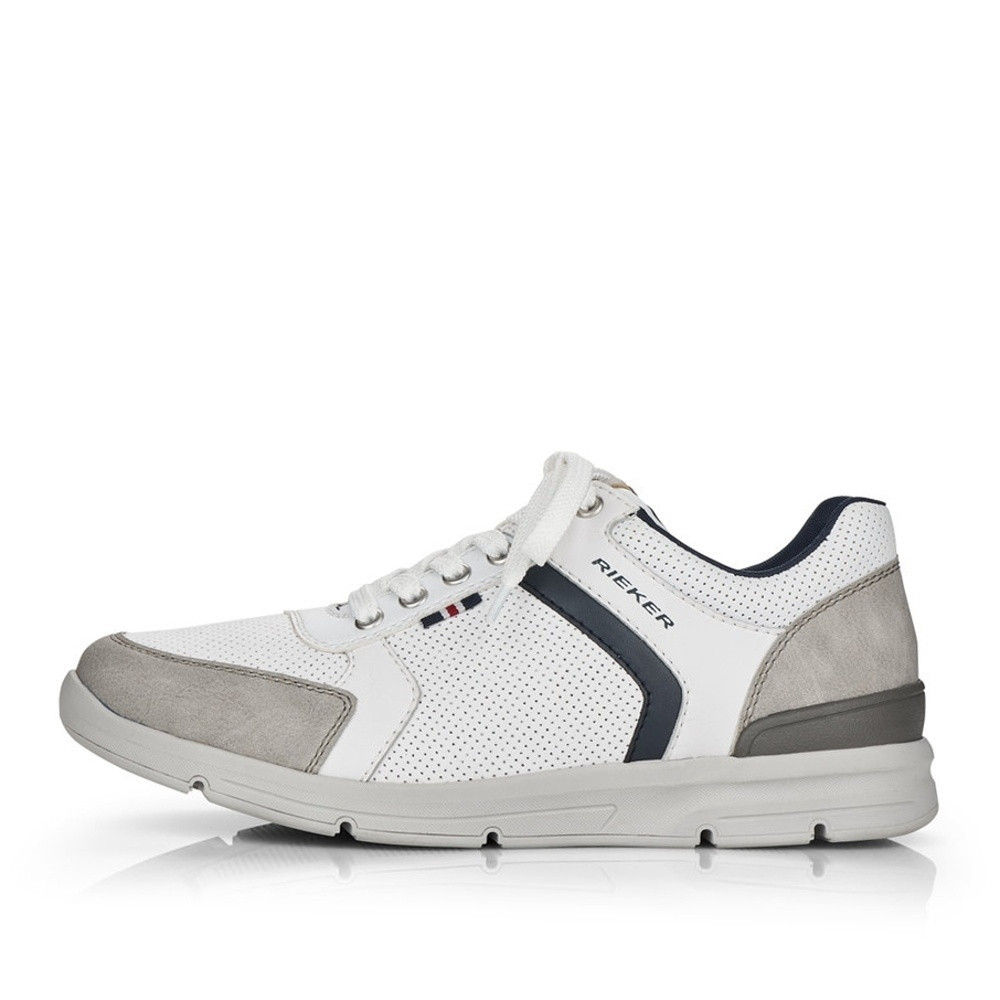 detail Pánské tenisky RIEKER 16426-40 bílá S1
