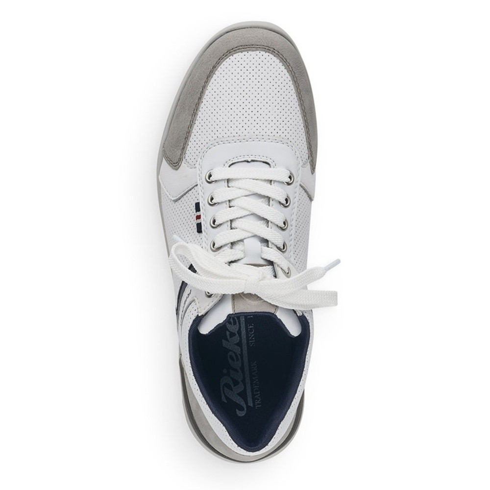 detail Pánské tenisky RIEKER 16426-40 bílá S1