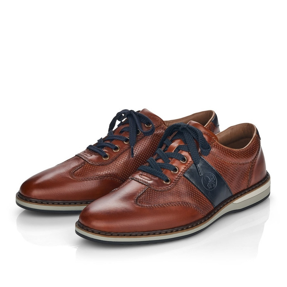 detail Pánské polobotky RIEKER 16806-24 hnědá S1