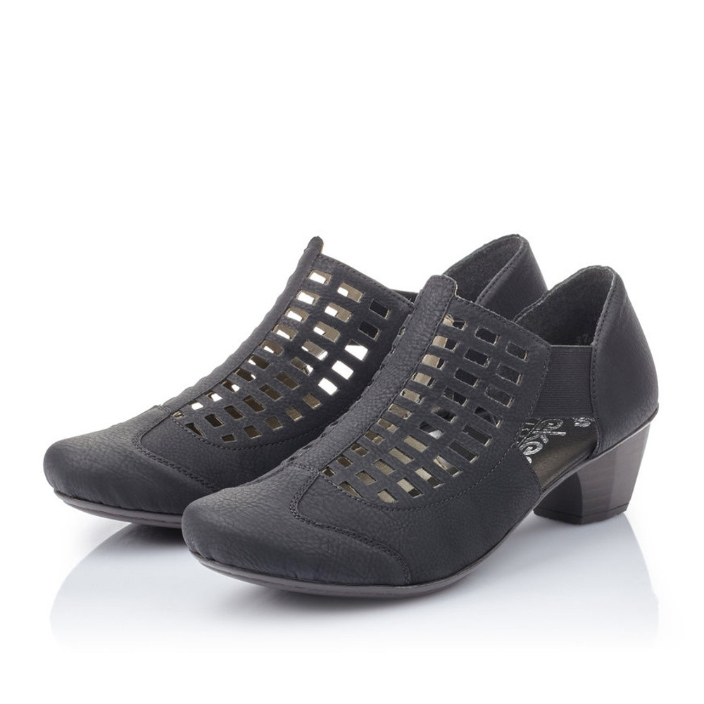 detail Dámské polobotky RIEKER RIE-10100477-S1 černá