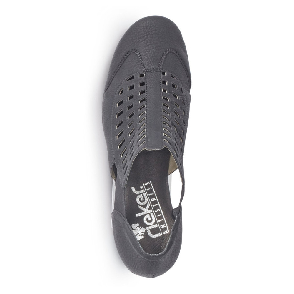 detail Dámské polobotky RIEKER RIE-10100477-S1 černá