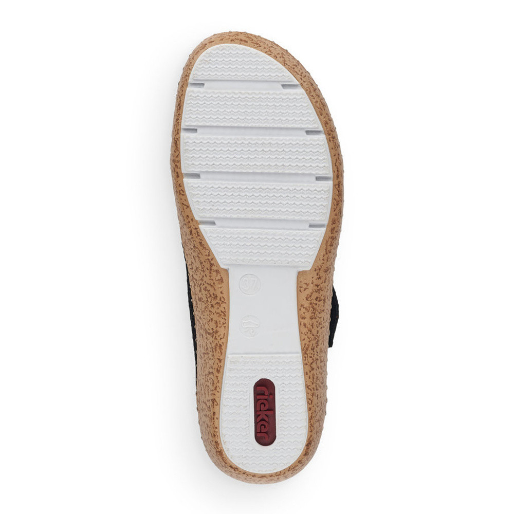 detail Dámské polobotky RIEKER RIE-10100484-S2 černá