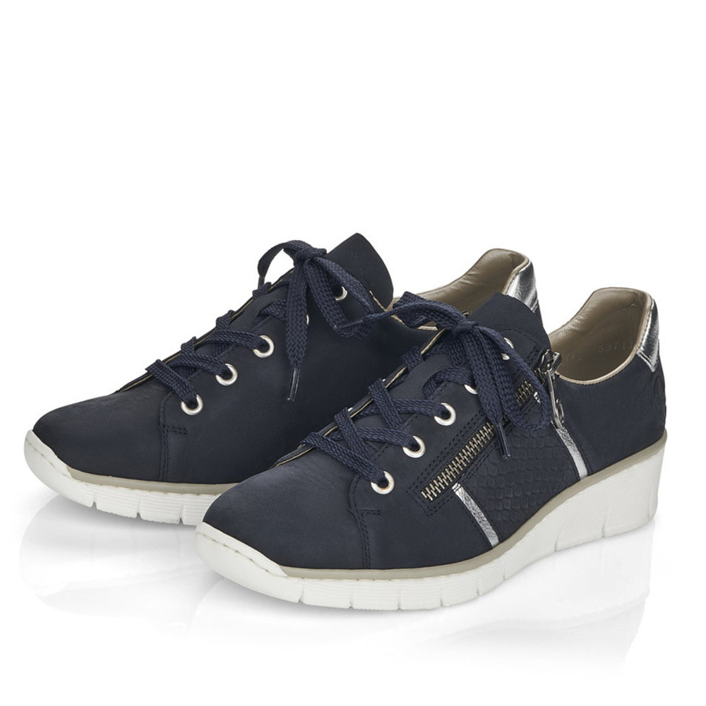 detail Dámské polobotky RIEKER RIE-10100511-S1 modrá