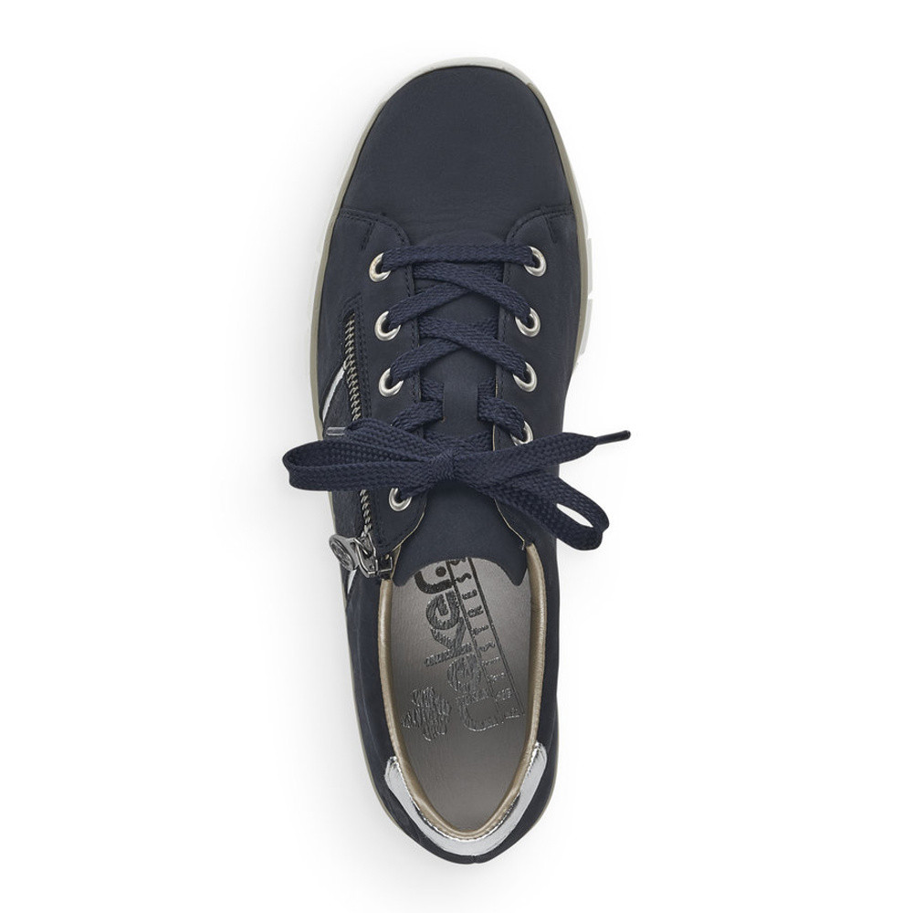 detail Dámské polobotky RIEKER RIE-10100511-S1 modrá