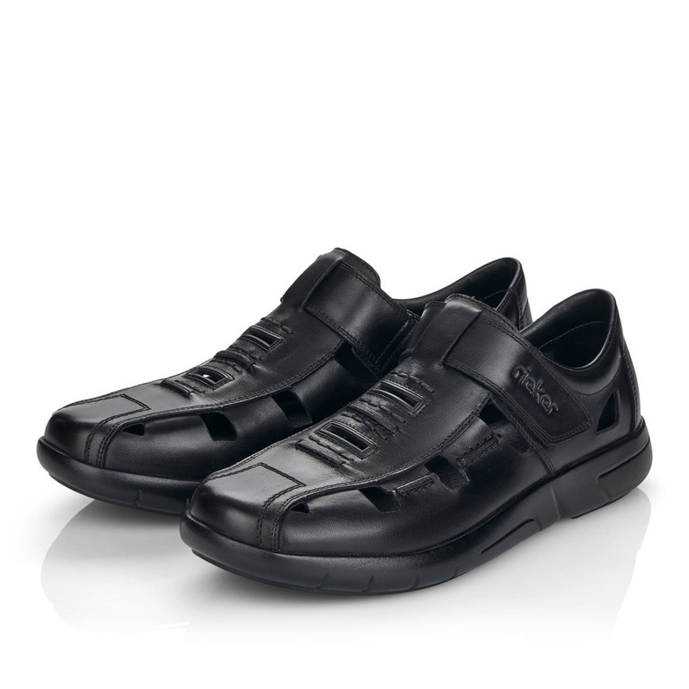 detail Pánské polobotky RIEKER B2783-00 černá S1