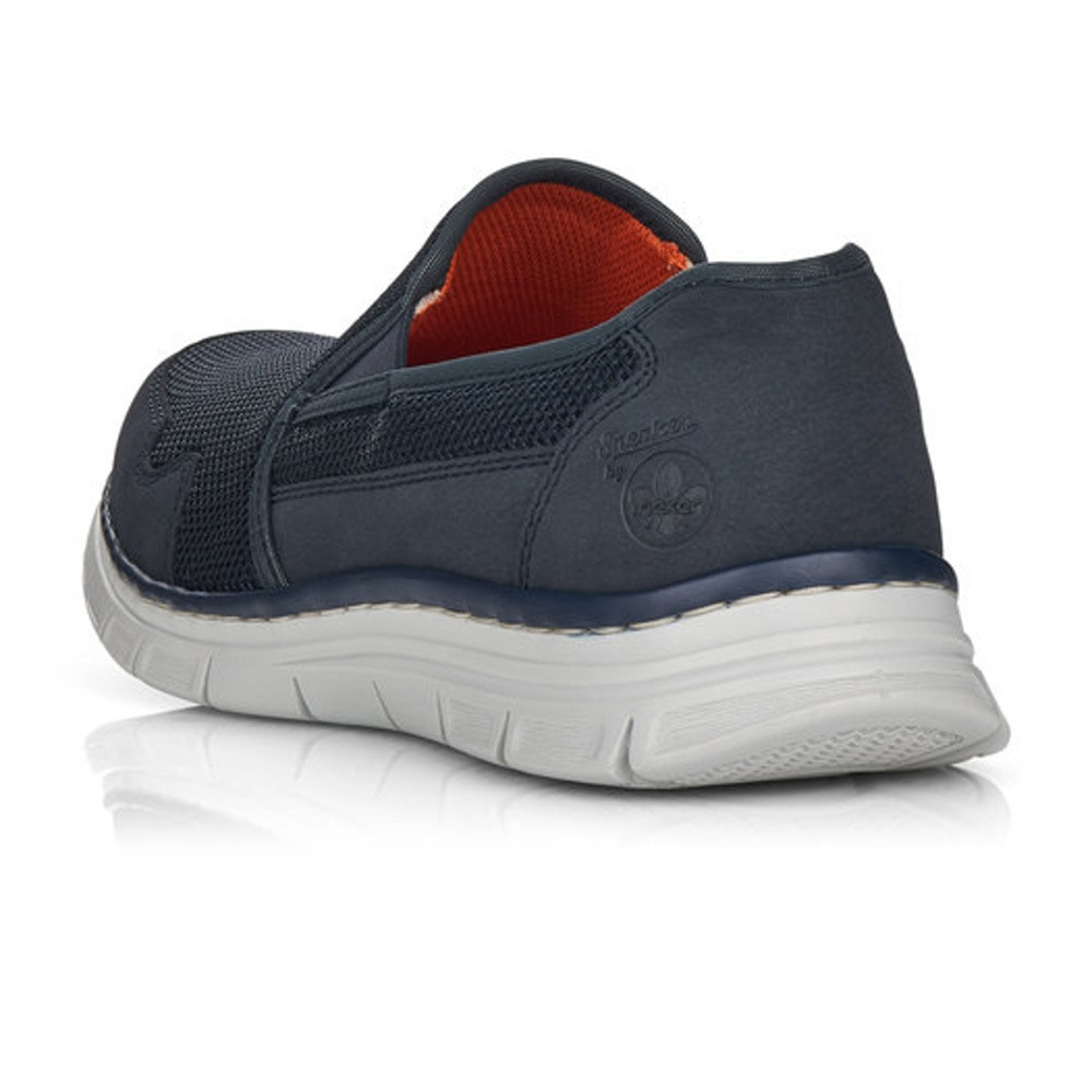 detail Pánské mokasíny RIEKER B4862-14 modrá S1