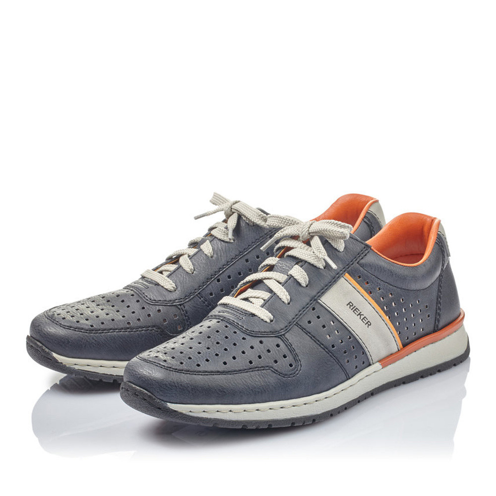 detail Pánské polobotky RIEKER B5135-15 modrá S1