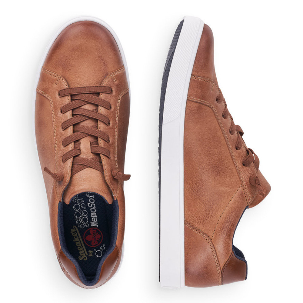 detail Pánské tenisky RIEKER B7020-22 hnědá S1