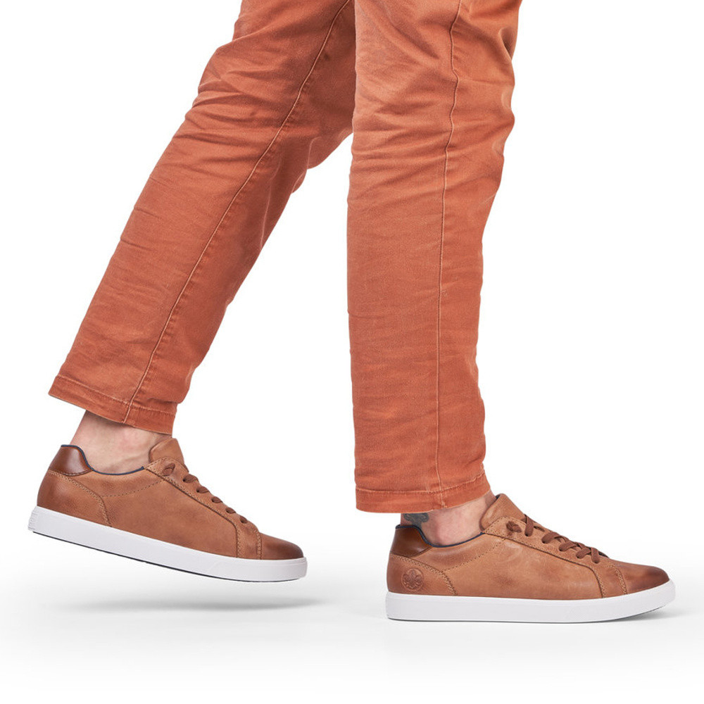 detail Pánské tenisky RIEKER B7020-22 hnědá S1