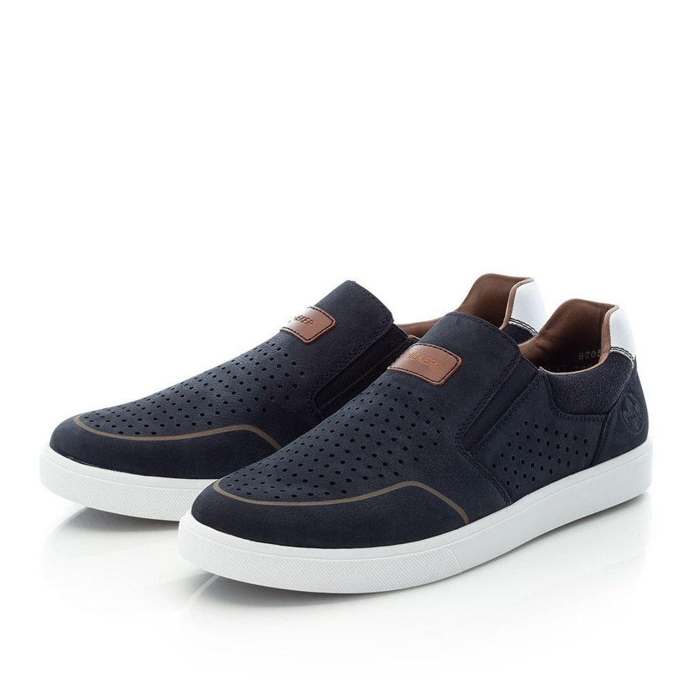 detail Pánské mokasíny RIEKER RIE-10100569-S1 modrá