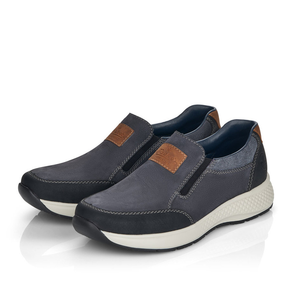 detail Pánské mokasíny RIEKER RIE-10100583-S2 černá