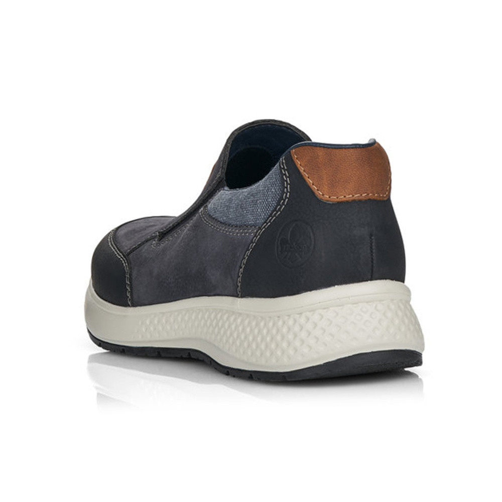 detail Pánské mokasíny RIEKER RIE-10100583-S2 černá