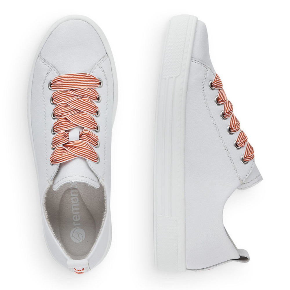detail Dámské nadměrné tenisky REMONTE D0900-81 bílá S1